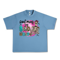 Pebble Blue good moms say bad words Urban Heavy Tee - Artiststas
