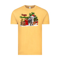 Vintage Mustard happy christmas southdown baby sheep Vintage Tee - LillyAllenDesigns