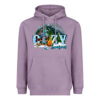 Lavender cozy season Heavyweight Hoodie - FaDigitalArtStudio