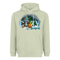 Matcha cozy season Heavyweight Hoodie - FaDigitalArtStudio