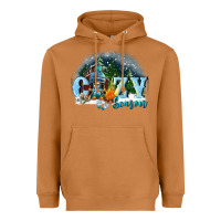 Meerkat cozy season Heavyweight Hoodie - FaDigitalArtStudio