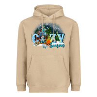 Mushroom cozy season Heavyweight Hoodie - FaDigitalArtStudio