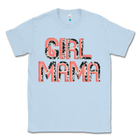 Dusty Blue girl mama Classic Tee - JahusDesignShop