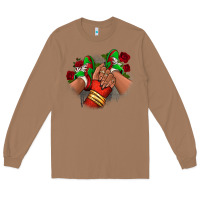 Toasted Coconut Latina Mexican Long Sleeve Tee - RanaPortraitStore