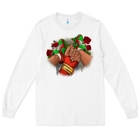 White Latina Mexican Long Sleeve Tee - RanaPortraitStore