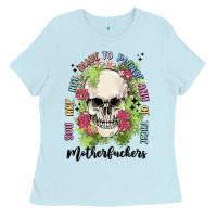 Baby Blue not alive to please Ladies Tee - MaliasSmallBusiness