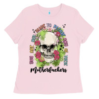 Bubblegum Pink not alive to please Ladies Tee - MaliasSmallBusiness