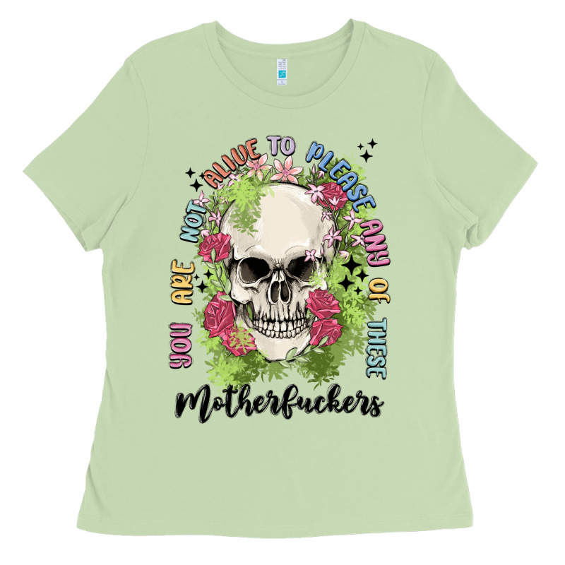 Not Alive To Please Ladies Tee by MaliasSmallBusiness | Teevron