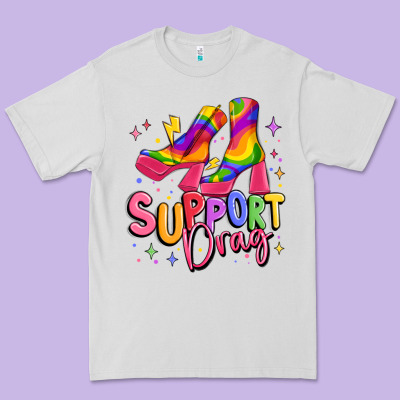 Support Drag Pride Premium Tee Designed By Maliassmallbusiness