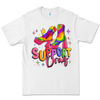 White support drag pride Premium Tee - MaliasSmallBusiness