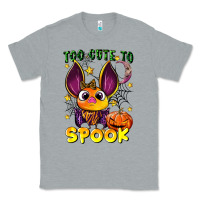 Heather Grey too cute to spook Classic Tee - LillyAllenDesigns