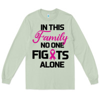 Matcha In This Family No One Fights Alone Long Sleeve Tee - Bettercallsaul