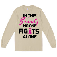Mushroom In This Family No One Fights Alone Long Sleeve Tee - Bettercallsaul