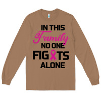 Toasted Coconut In This Family No One Fights Alone Long Sleeve Tee - Bettercallsaul