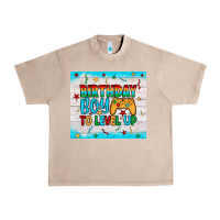 French Oak birthday boy to level up Urban Heavy Tee - JahusDesignShop