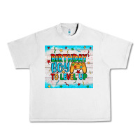 Lunar Rock birthday boy to level up Urban Heavy Tee - JahusDesignShop