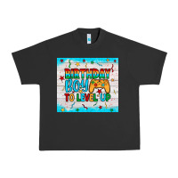 Pigment Black birthday boy to level up Urban Heavy Tee - JahusDesignShop