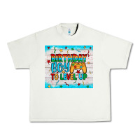 Pistachio birthday boy to level up Urban Heavy Tee - JahusDesignShop