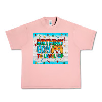 Salmon birthday boy to level up Urban Heavy Tee - JahusDesignShop
