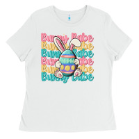 White bunny babe Ladies Tee - MaliasSmallBusiness