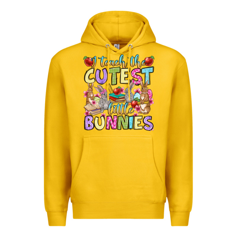 Easter Day I Teach The Cutest Little Bunnies Premium Hoodie by OliviaCreatesArt | Teevron