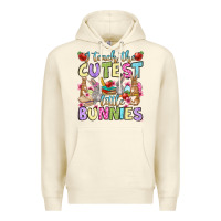 Sandshell Easter Day I teach the cutest little bunnies Premium Hoodie - OliviaCreatesArt