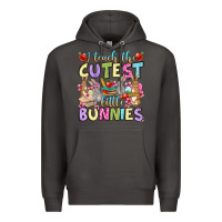 Smoke Easter Day I teach the cutest little bunnies Premium Hoodie - OliviaCreatesArt