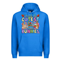 True Royal Easter Day I teach the cutest little bunnies Premium Hoodie - OliviaCreatesArt
