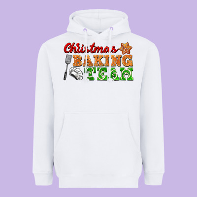 Christmas Baking Team Heavyweight Hoodie Designed By Fadigitalartstudio