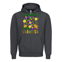 Smoke ı'm just here for the crawfish olivia Zipper Hoodie - OliviaCreatesArt