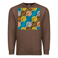 Chestnut american football medal with leopard Premium Sweatshirt - BundleAndBundleShop