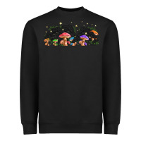 Black magic mushroom Heavyweight Sweatshirt - TumblerDesignByShophia