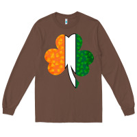 Chestnut Shamrock Boobs St Patrick's Day design Long Sleeve Tee - Bettercallsaul