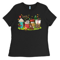 Camp Coffee Drink Ladies Tee | Teevron