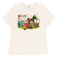 Bone camp coffee drink Ladies Tee - MaliasSmallBusiness