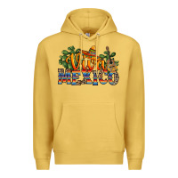 Antique Gold viva mexico Premium Hoodie - RanaPortraitStore
