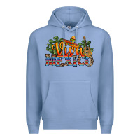Colony Blue viva mexico Premium Hoodie - RanaPortraitStore