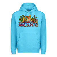 Ocean Blue viva mexico Premium Hoodie - RanaPortraitStore