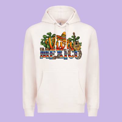 Viva Mexico Premium Hoodie Designed By Ranaportraitstore