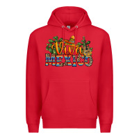 Red viva mexico Premium Hoodie - RanaPortraitStore