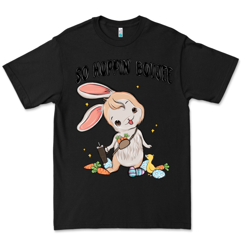 So Hoppin Boujee Easter Bunny  Belt Bag Ins Premium Tee by MaliasSmallBusiness | Teevron