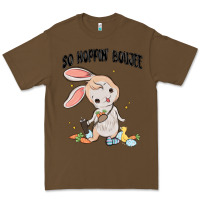 Cacao so hoppin boujee easter bunny  belt bag ins Premium Tee - MaliasSmallBusiness