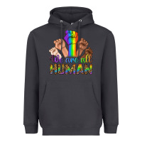 Smoke We Are All Human Heavyweight Hoodie - BundleAndBundleShop