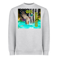 Heather Grey reel cool dad bass Heavyweight Sweatshirt - TumblerDesignByShophia