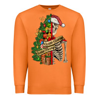 Carrot sorta merry sorta scary skeleton Premium Sweatshirt - FaDigitalArtStudio