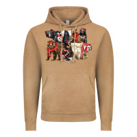 Vintage Camel Christmas Bear Family Vintage Hoodie - LillyAllenDesigns