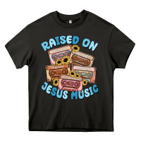 Asphalt raised on jesus music Heavy Core Tee - MaliasSmallBusiness