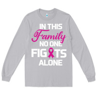 Moon Dust In This Family No One Fights Alone Cancer Survivor Long Sleeve Tee - Bettercallsaul