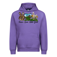 Tulip Peace Love Kiko Goat Urban Hoodie - LillyAllenDesigns