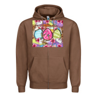Chestnut Easter eggs Nurse Zipper Hoodie - OliviaCreatesArt